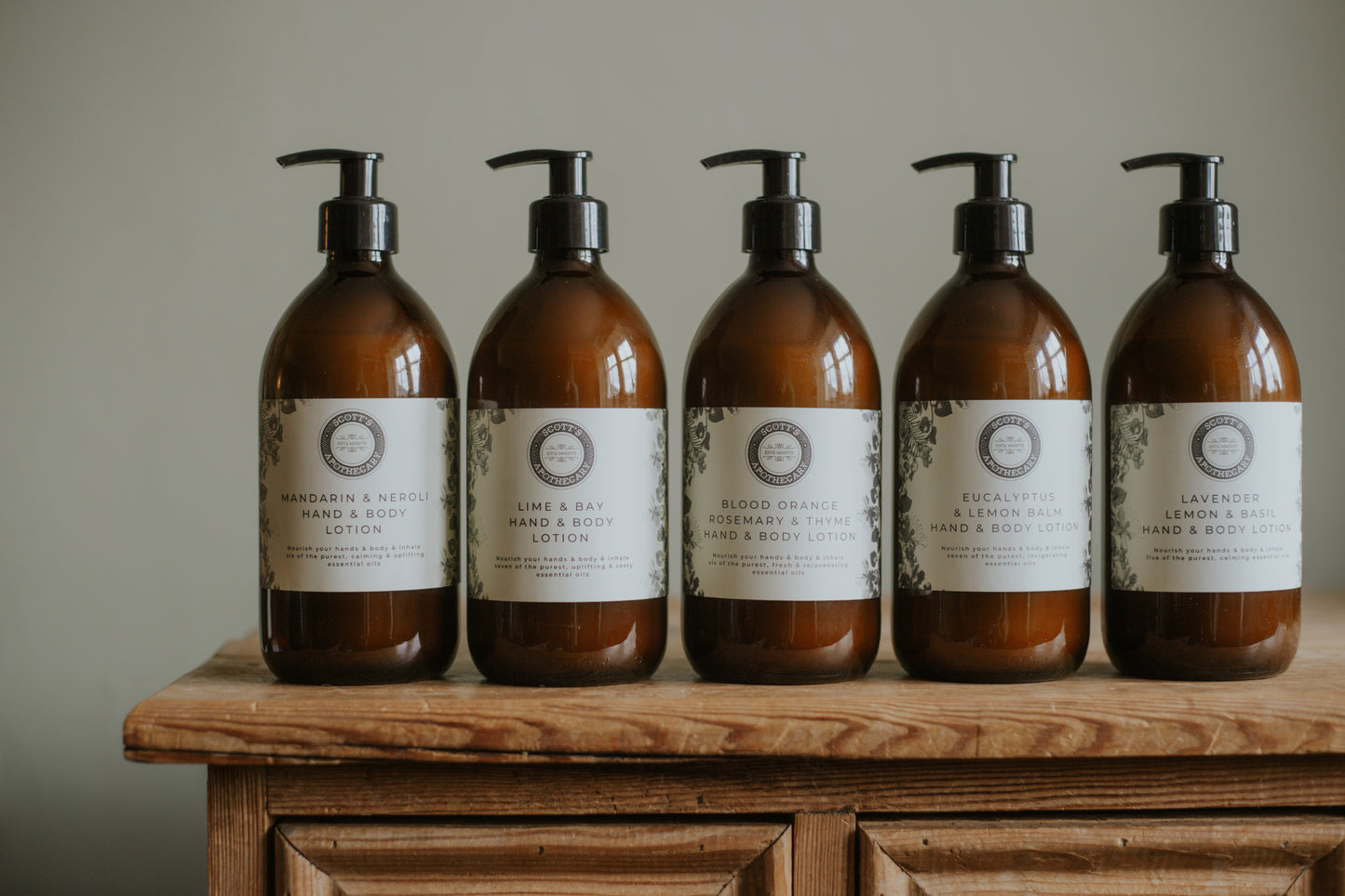 Organic Hand Wash and Lotion Set