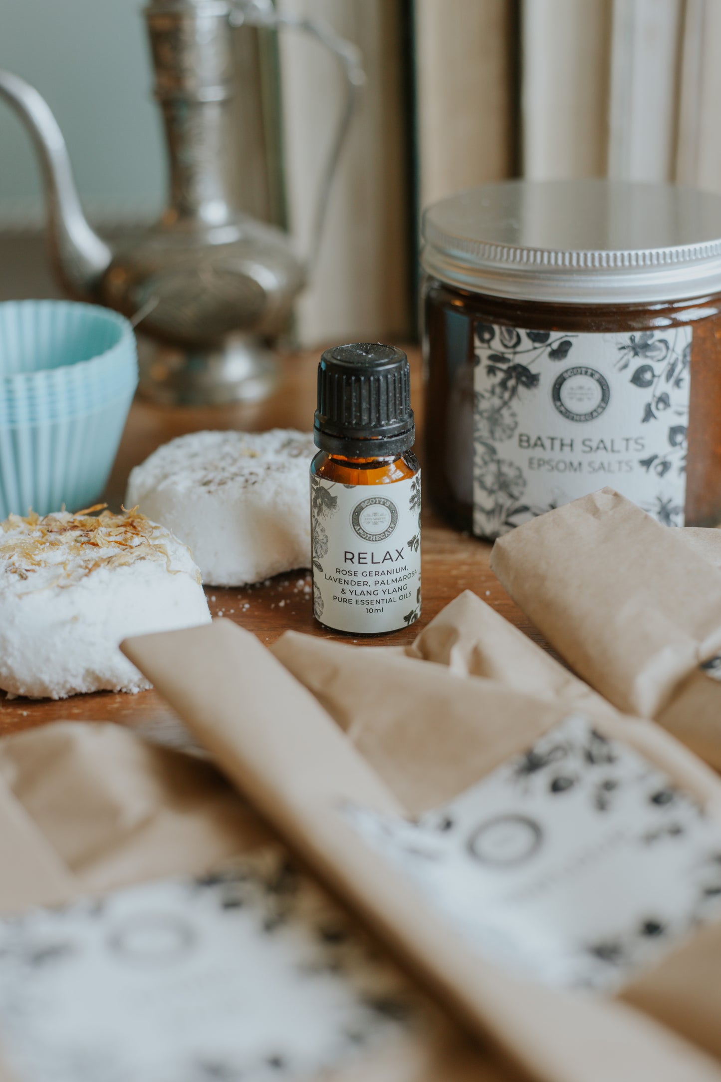 Make your own Natural Bath Bombs & Luxury Bath Salts